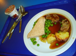 What Germans think a British dinner looks like ...