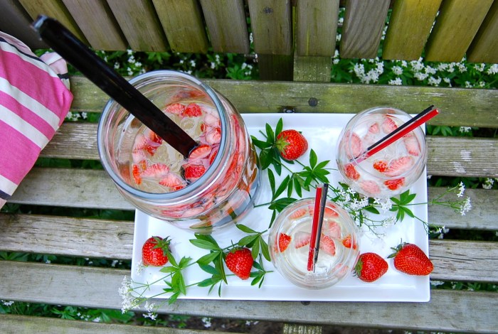 May punch or Maibowle in its natural habitat