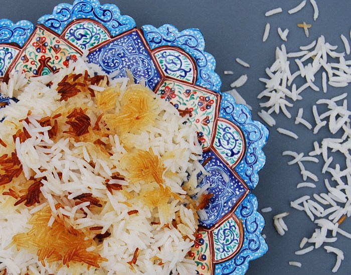 Chelo, Persian rice