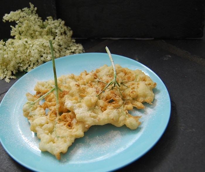 elderflower pancakes