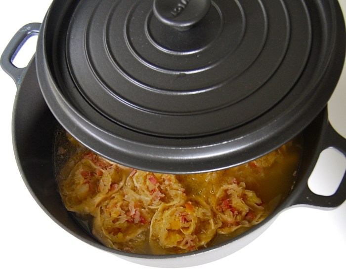 Krautkrapfen or Sauerkraut Dumplings