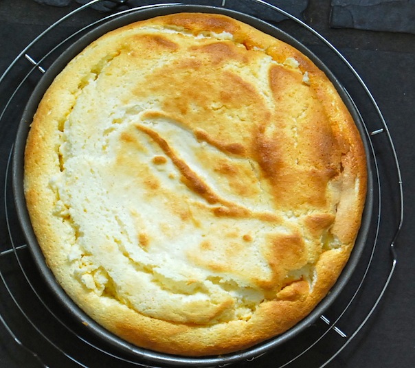Kaesekuchen Oberflaeche