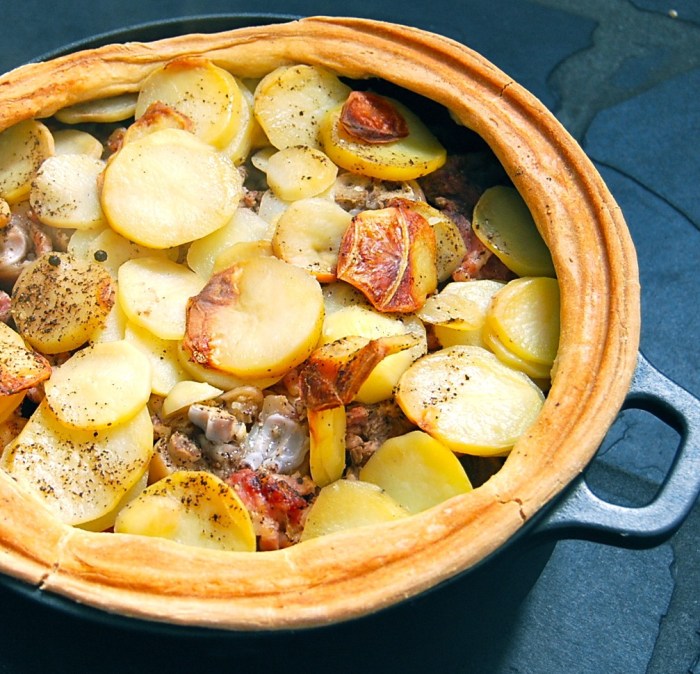 Baeckeoffe ready to serve