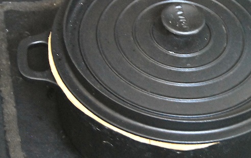 Baeckeoffe sealed lid