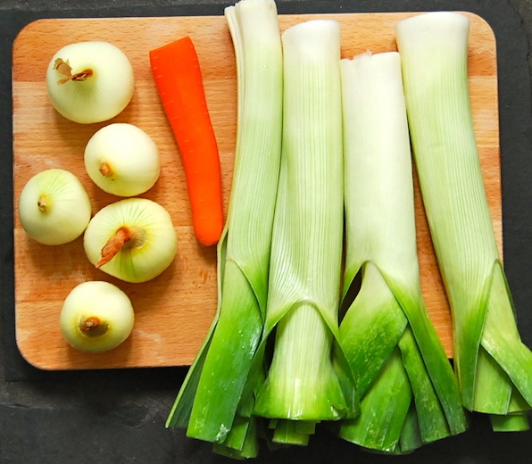 Baeckeoffe vegetables