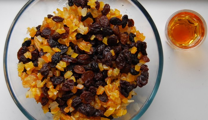 Adding the Panettone mix