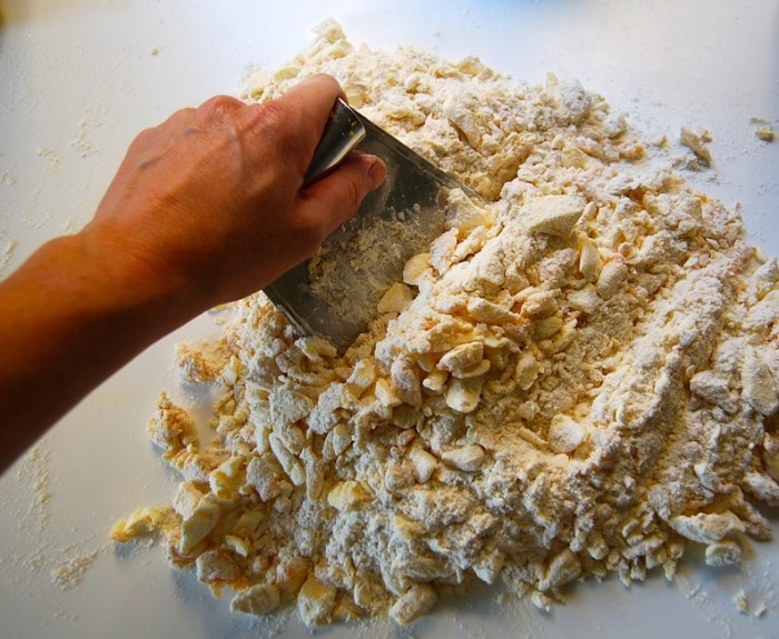 Butter biscuits dough 1