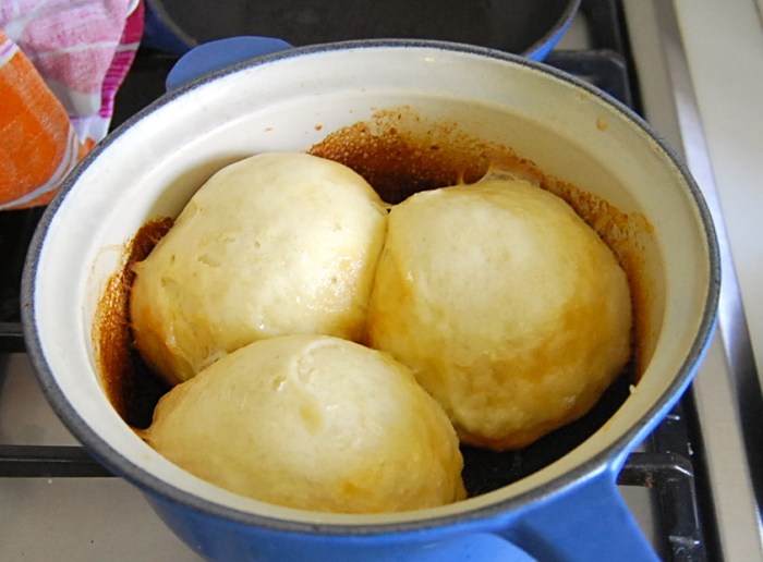 Dampfnudeln small portion