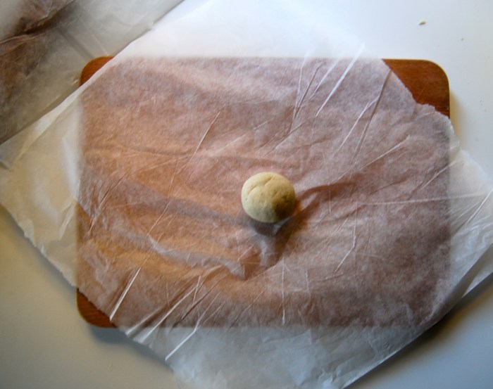 corn tortillas dough ball