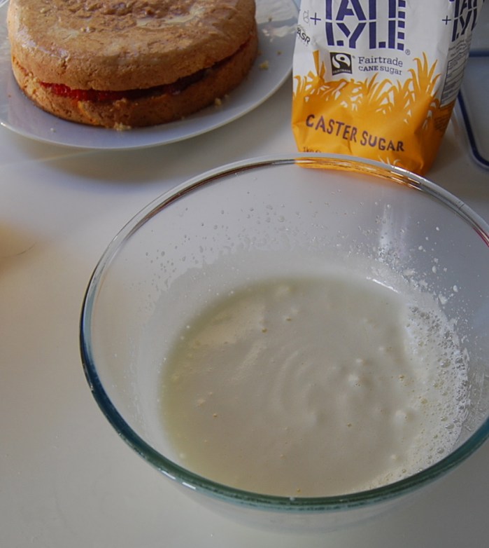 Pastel Tres Leches Italian meringue