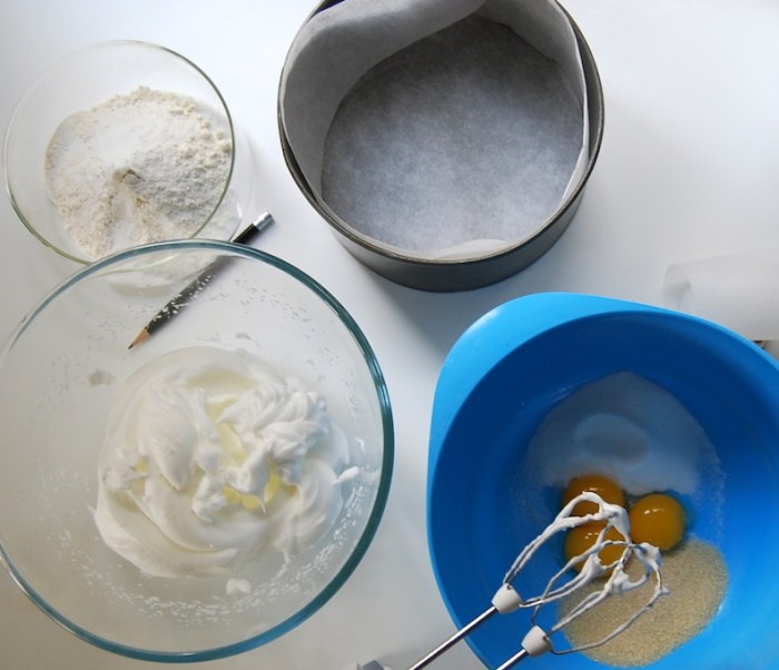 Pastel Tres Leches sponge