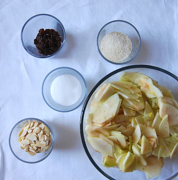 Apfelstrudel filling
