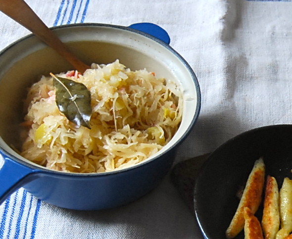 Schupfnudeln and Sauerkraut 1