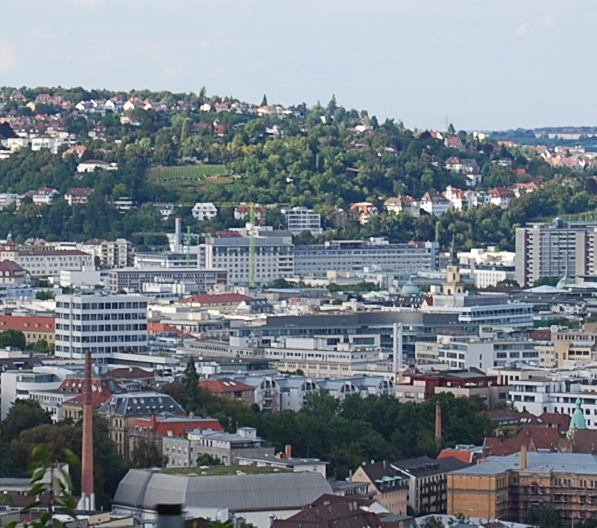 Stuttgart city centre