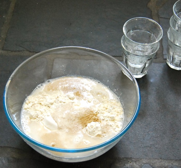 sourdough couronne dough