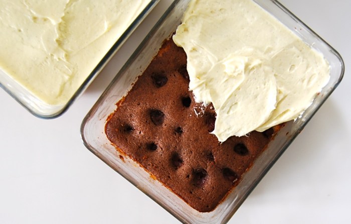 Donauwellen buttercream layer