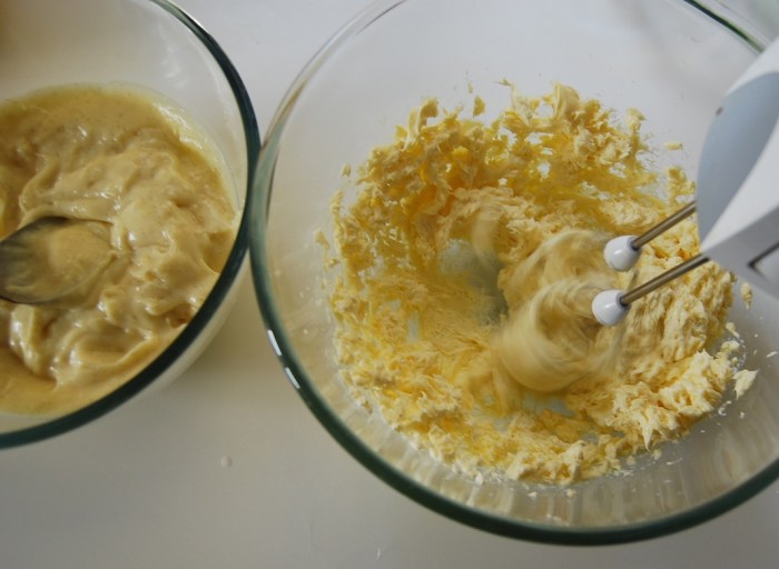 Donauwellen mixing buttercream