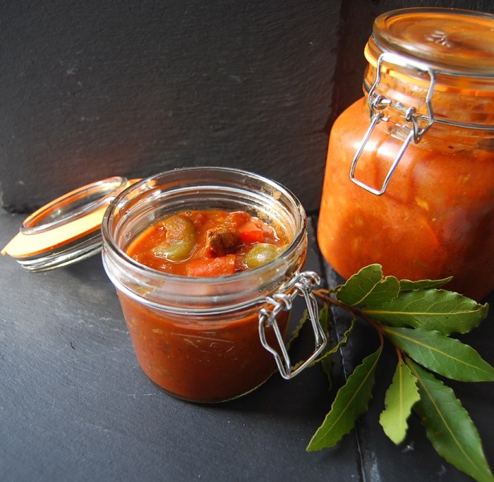 Goulash in jar