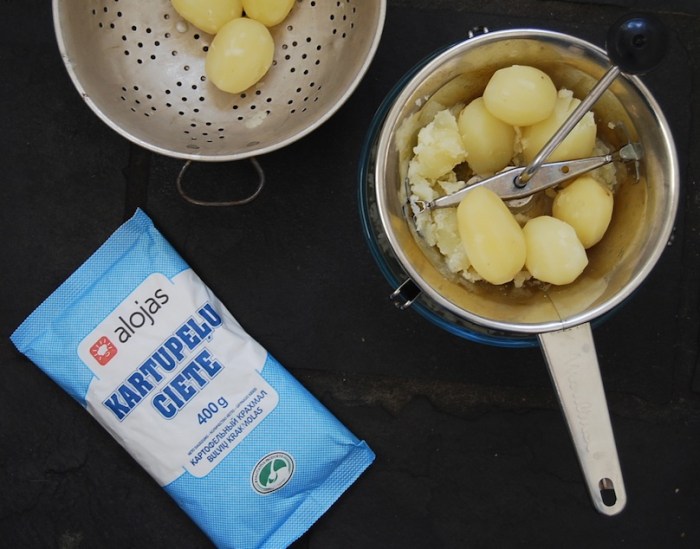 potato ricer or moulin