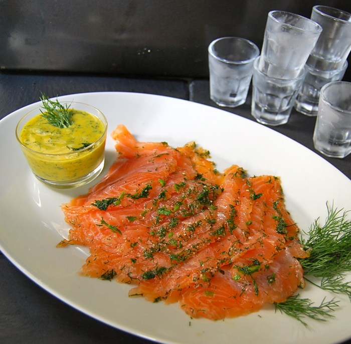 Gravad lax 1