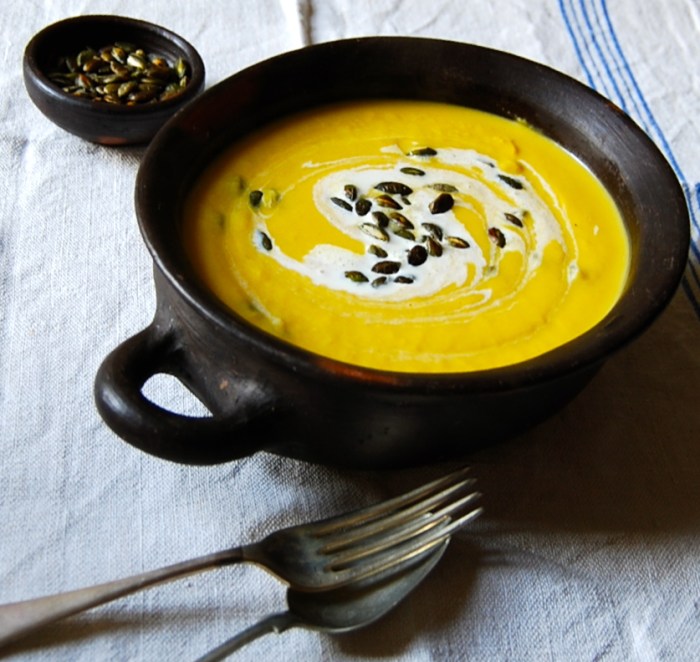 roast pumpkin soup 1